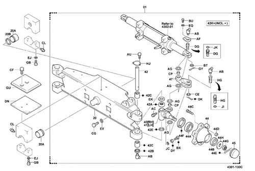 古織部 滑車 幅約27.4㎝ 東さ7-0612① 7FGU25 Steer Axle Assembly Complete Toyota OEM - BRAND NEW