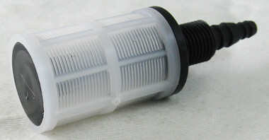 BLUE WHITE | FOOT VALVE FOR 1/4" OR 3/8" | C-340A