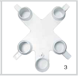 CUSTOM MOLDED PRODUCTS | CARTRIDGE BOTTOM MANIFOLD FOR THE SWIMCLEAR & SUPER STAR CLEAR FILTERS CX3000C | 25357-750-000