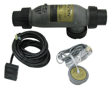 JANDY AQUAPURE | PURELINK 3 PORT CELL KIT, 2, 2-1/2" UNIVERSAL UNIONS 7-BLADE CELL W/O-RINGS, 16' DC CORD, & FLOW SENSOR | PLC700