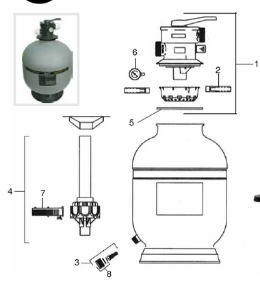 JANDY  | STANDPIPE & LATERALS, SFTM25 | R0492300