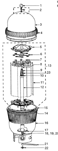 JACUZZI | EW 36 STANDPIPE ASSEMBLY | 42-2970-01-R