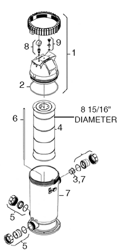 JANDY | BREATHER TUBE, CS100, CS150 | R0462801