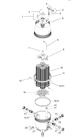 JANDY | BULKHEAD ASSY WITH O-RING | R0465600