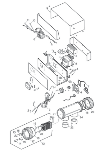 ZODIAC | MANUAL CONTROL FOR PCB ASSEMBLY | W191181