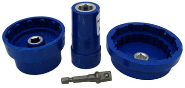 WATERCO | VALUE PACK 3 SOCKETS  WITH 1/4”x3/8” DRIVE BIT | MT-301