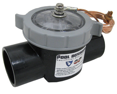 CUSTOM MOLDED PRODUCTS | INLINE ZINC ANODE, 2" SLIP | 25810-200-000