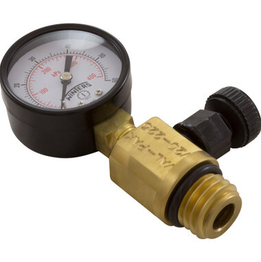 WATERWAY  | heavy duty pressure gauge/air relief  Assembly for pentair filters | V20-225