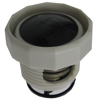 POLARIS | PRESSURE RELIEF VALVE, BLACK | 9-100-9002