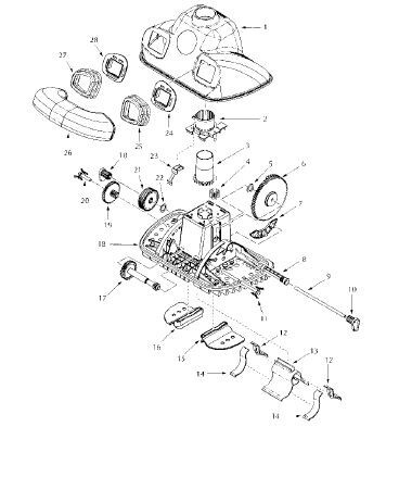 STA-RITE | Chasis w/ pad, model gw7500 | 41201-0242
