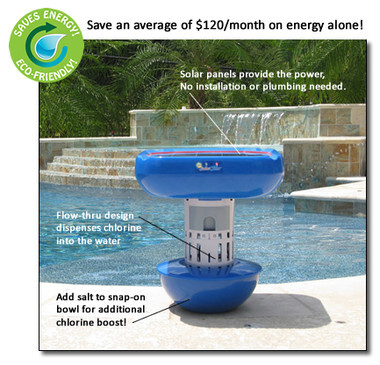 POOL SolarChlor Solar-Powered Chlorine & Ion Generator | SolarChlorXT