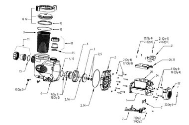JANDY | BACKPLATE HARDWARE | R0446600