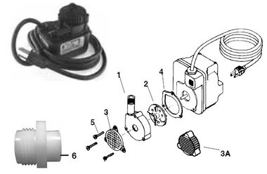 LITTLE GIANT | PUMP-COMPLETE PE-1 ASSEMBLY | PE-1
