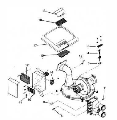 PENTAIR | HEATER DISPLAY COVER | 42002-0035Z