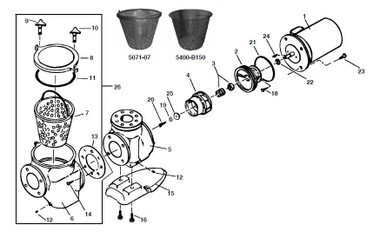 PENTAIR | MOTOR 7 1/2HP 1 PHASE 200-208V | 357207