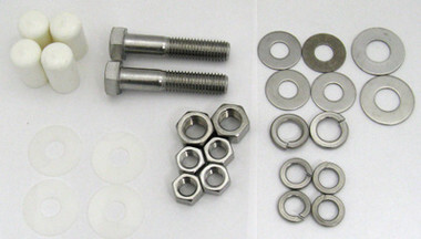 INTER-FAB | DURO-SPRING BOARD MTG KIT, 3 BOLT STAINLESS | TSF-M