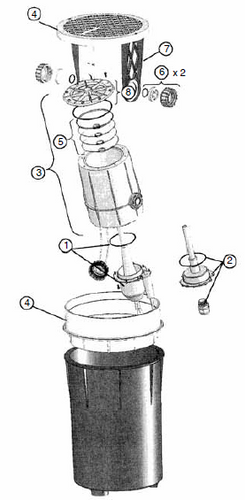 PENTAIR | LAMINAR ORIFICE KIT | 590032