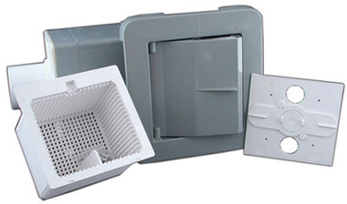WATERWAY | COMPLETE FRONT ACCESS SKIMMER, GRAY | 510-1507