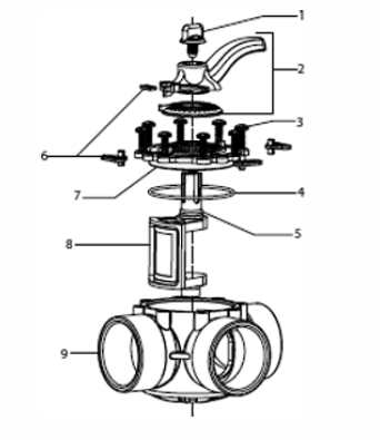 CUSTOM MOLDED PRODUCTS | DIVERTER ASSY | 25913-204-800