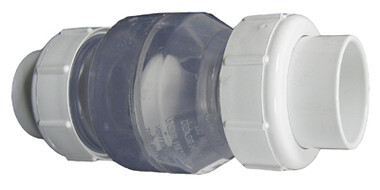 FLO CONTROL | CLEAR PVC BODY WITH 2