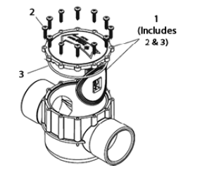 PENTAIR | CHECK VALVE FLAPPER REPLACEMENT KIT | 270119Z