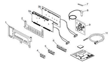 JANDY | PCB, R-KIT, RS PRIMARY, POWER CENTER,50 PIN CPU PCB | R0466700