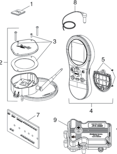 JANDY | PDA HANDHELD W/ BATTERIES | R0441800
