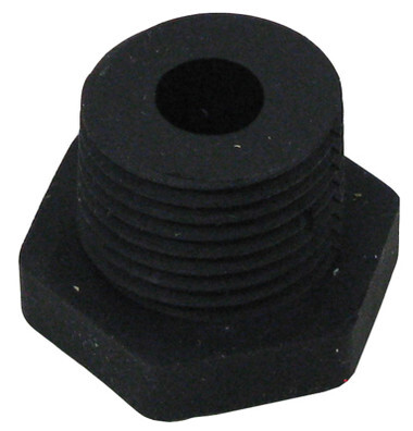1/2" NPT RUBBER FTG, 3/8" HOLE | 9150-01