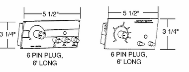 RAMCO | 2 BUTTON W/THERMOSTAT | ST-1100/2B