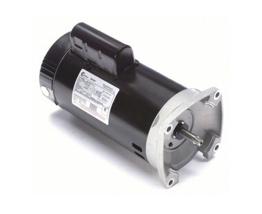 B2859 | CENTURY MOTORS | Pool and Spa Pump Motor: Face Mounting, 2 HP, 1.1 Motor Service Factor