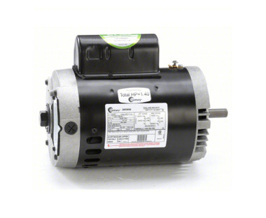 B653 | CENTURY MOTORS | Pool and Spa Pump Motor: Face Mounting, 1 HP, 1.4 Motor Service Factor