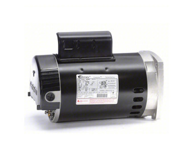 B2848V1 | CENTURY MOTORS | Square Flange Pool Pump Motor: Face Mounting, 1 HP, 1.65 Motor Service Factor, 115/230V AC