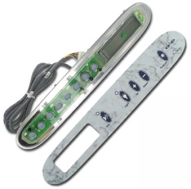 Gecko 01560-320 TSC-25 Rectangle with Rounded Sides Keypad
