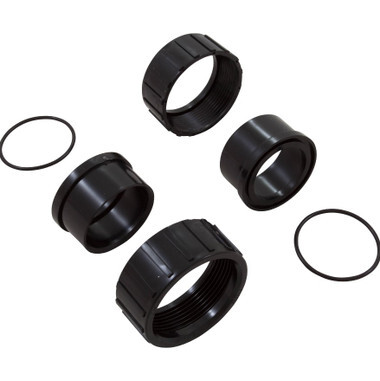 31150109R2-BLK | Jacuzzi Bros./Carvin | Pump Union, Carvin, 2" Slip, Quantity 2