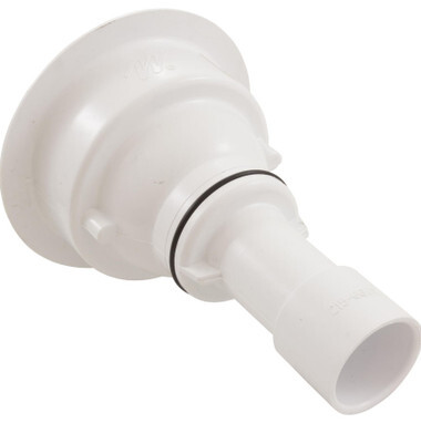 228-6710 | Waterway Plastics | Wall Fitting, Waterway Power Storm Gunite, White, Thread-In