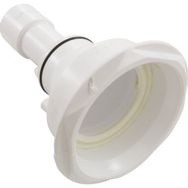 228-6710 | Waterway Plastics | Wall Fitting, Waterway Power Storm Gunite, White, Thread-In