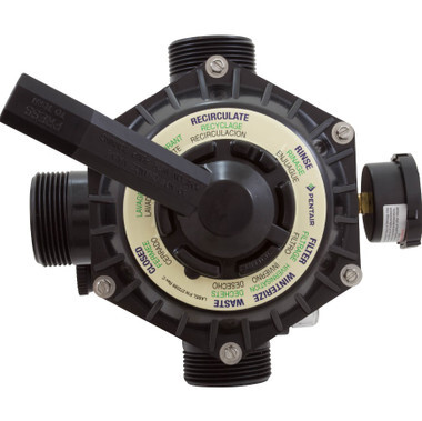 262504 | PacFab/Pentair | Multiport Valve, Pentair Tagelus TM 12-B, 1-1/2"bt, 6 Pos
