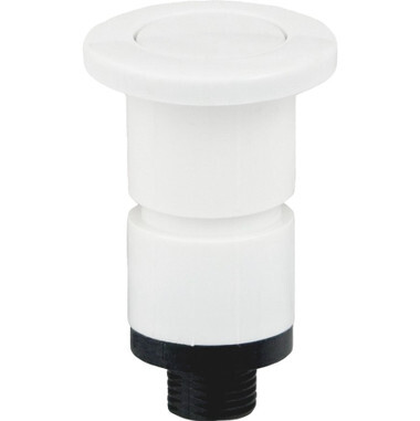 B330WA | Pres:Air:Trol | Air Button, Gunite, 1"hs, 1-1/2"fd, White