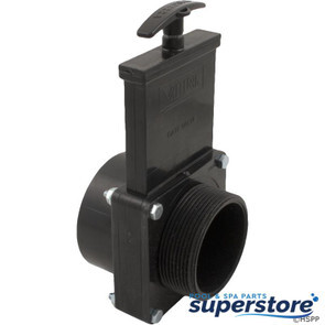 (7305)3" Valve, MiptxSlip, ABS-Black