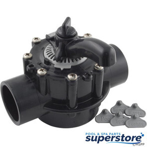 Custom Molded Products | Diverter Valve, CMP Hydroseal, 1-1/2"s x 2"spg, 2 Way | 25912-154