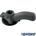 Custom Molded Products | Handle, CMP Hydroseal Diverter Valve, Gray w/Black Dial | 25933-201-300