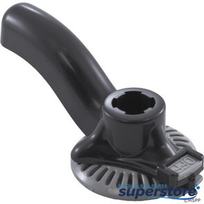 Custom Molded Products | Handle, CMP Hydroseal Diverter Valve, Black w/Gray Dial | 25913-204-300