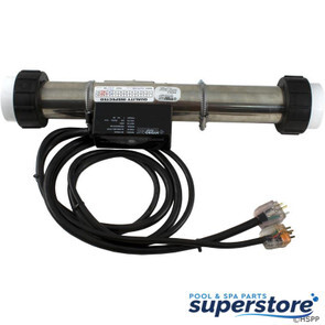 Hydro-Quip | PS Air Heater,4.0 kW /240V,2"x15", Long Cord,Clamps | 48-PS40A