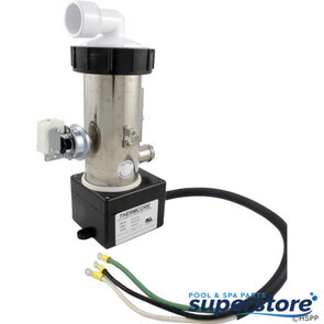 Therm Products | Low Flow Heater 3"x 6.479",4KW,1"x 90 w/Box,Maax Spas | 26-08145