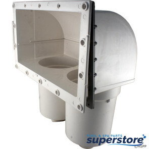 Waterway Plastics | Skimmer Body, WW Front Access 100sf, White | 550-6620 | 806105100504