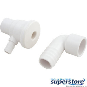 Balboa Water Group/ITT | Ozone II Jet Assy 3/4"b Ell x 3/8"b | 10-2669WHT | Discontinued