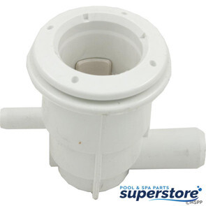 Waterway Plastics| Adjustable Mini Jet Body 3/8"B a x 3/4"B w Ell (Old Style) | 222-1060-OS