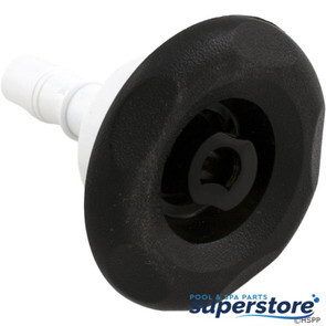 Waterway Plastics | Jet Assy,Mini Storm, Roto 5-Pt Scallop,Black | 212-7931 | 806105034786