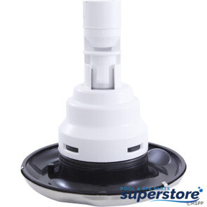Waterway Plastics | Jet, Poly Storm, Twin Roto, LG Face, Black, w/ 5-Scallop SS | 212-5531S