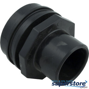 Waterway Plastics | Eyeball Fitting, WW Flush Mount, 1-1/2"Insider, 2-1/4"fd,Blk | 400-9191 | 806105077998